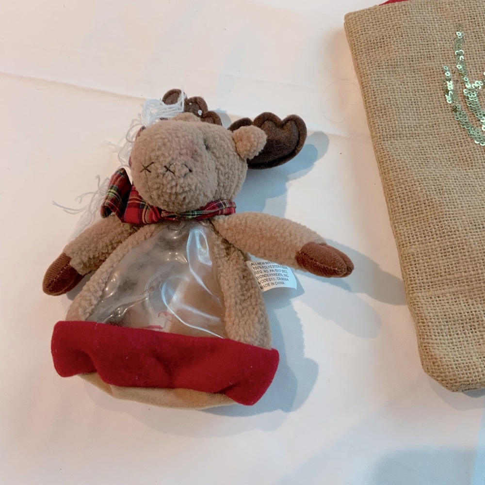 Mud Pie Christmas zip bag & bundle NWT - Picture 11 of 12